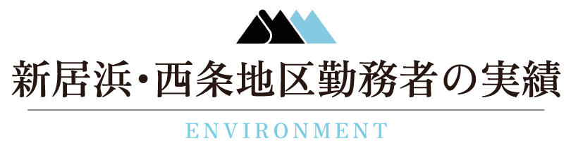 新居浜・西条地区勤務者の実績